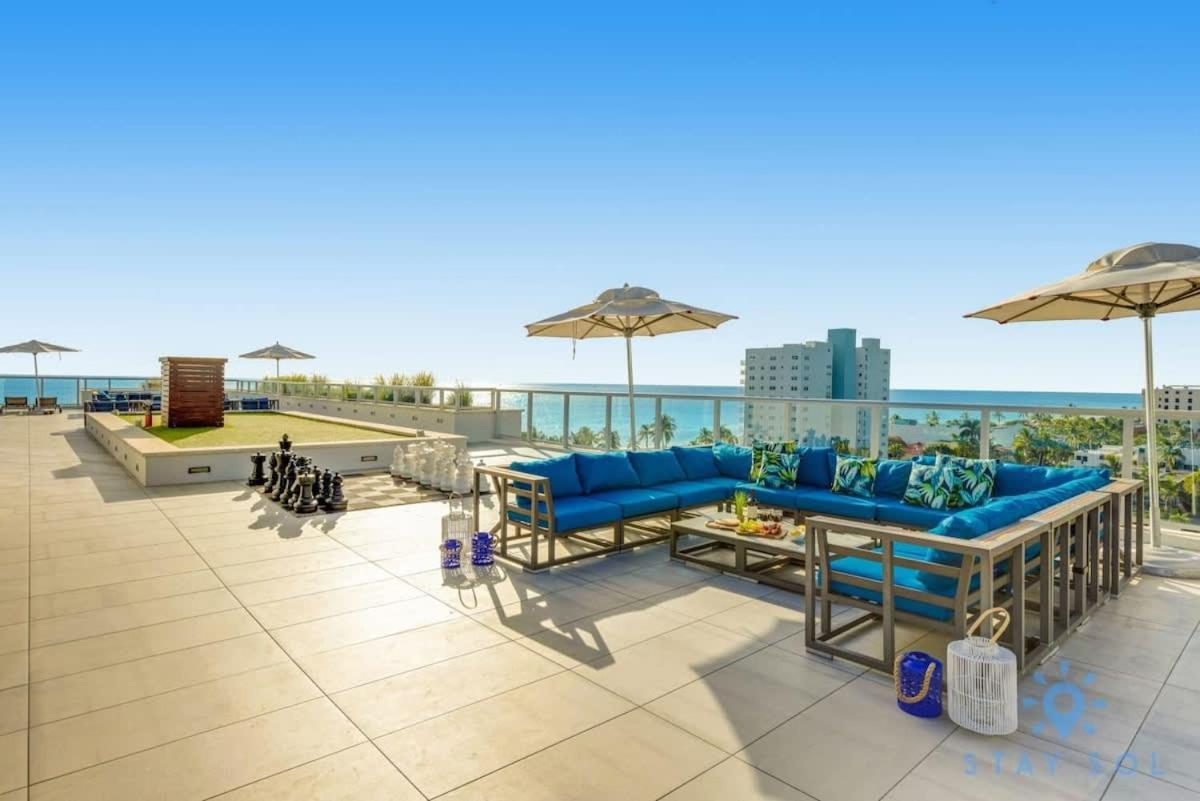 Apartamento Rooftop Pool - Hot Tub - Gym - Near Beach Hollywood Exterior foto